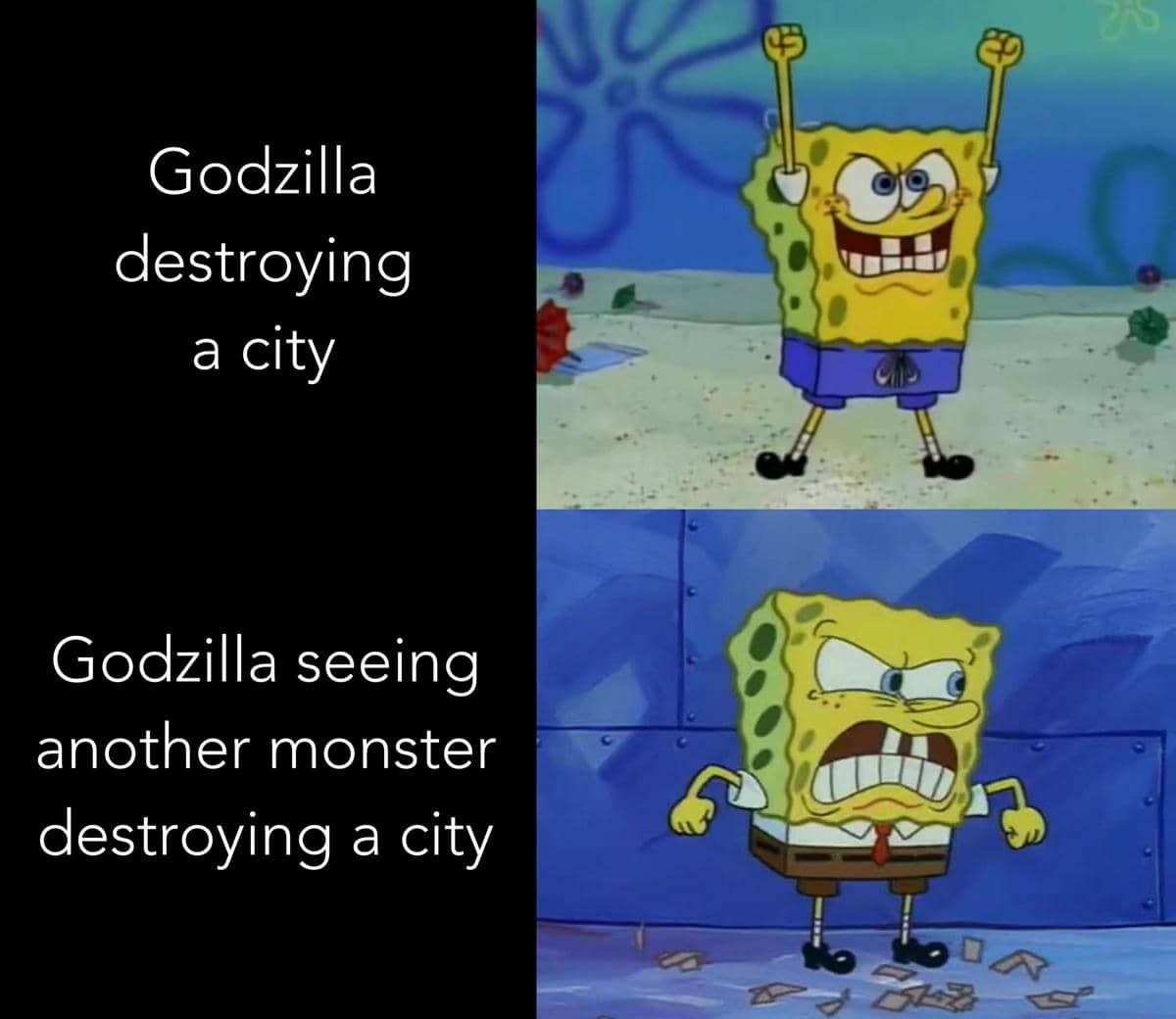 meme SpongeBob tentang dualitas
