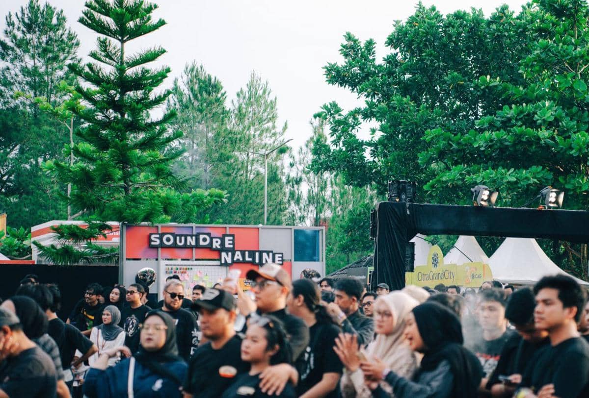Ilustrasi konser musik Soundrenaline