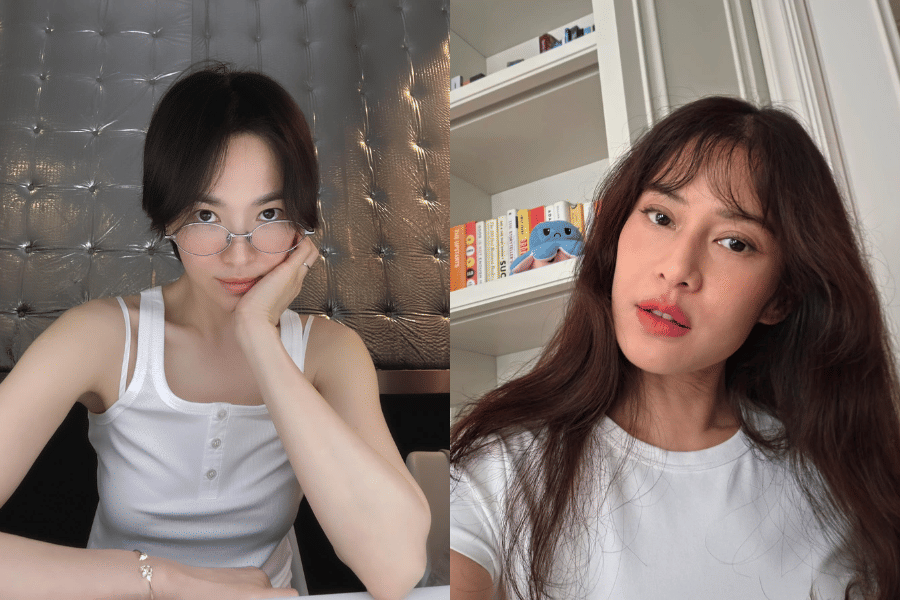 adu gaya makeup Song Hye Kyo vs. Dian Sastro