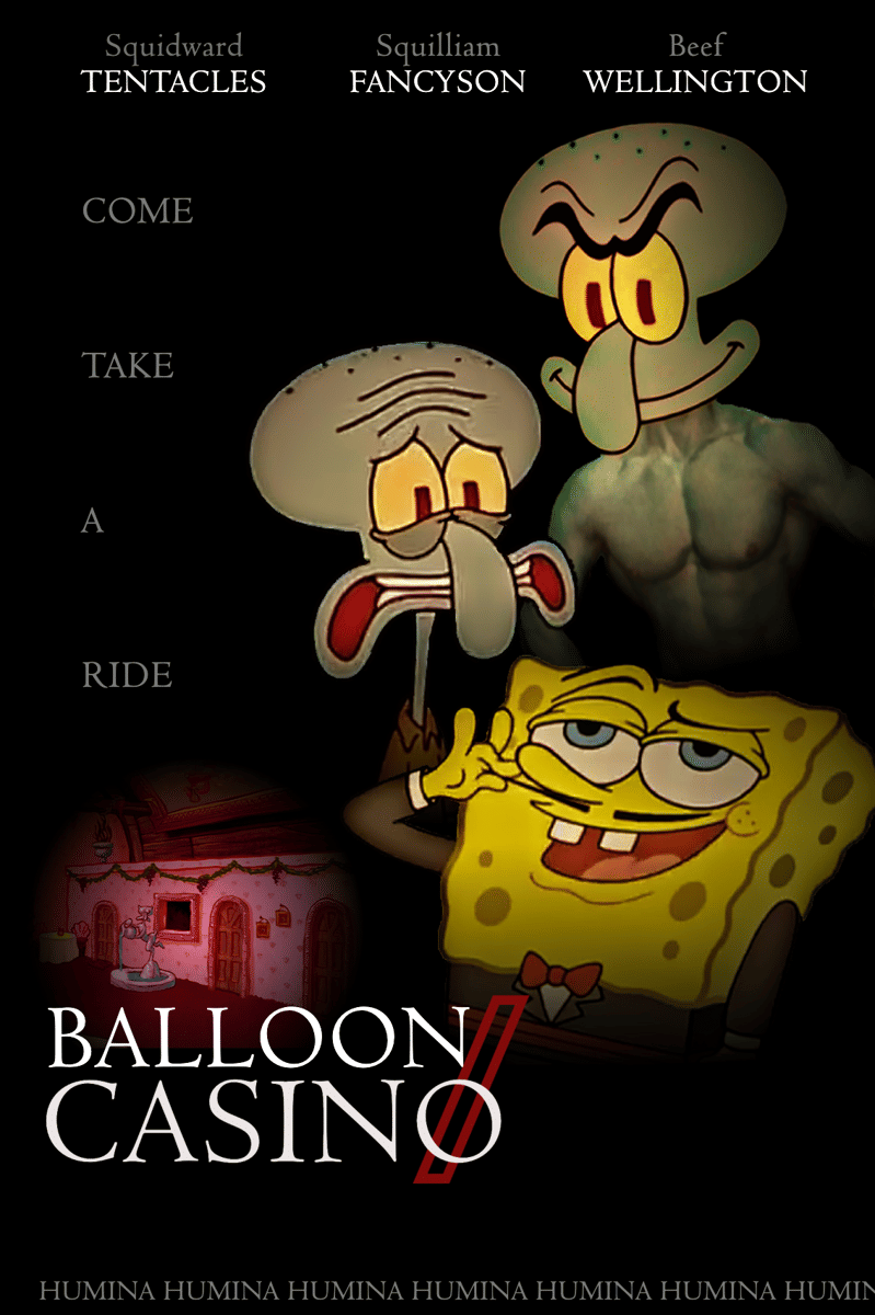 meme SpongeBob tentang balon