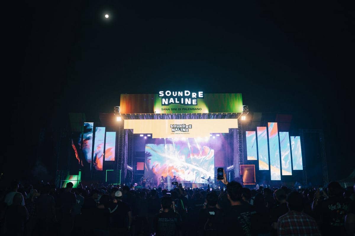 Soundrenaline Sana Sini di Palembang Hadirkan Konsep Nonton Musik Tepi Danau