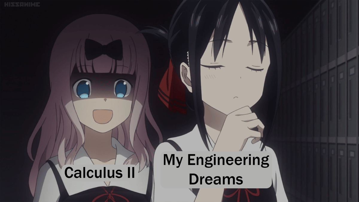 meme anime tentang gelar akademik dan jurusan kuliah