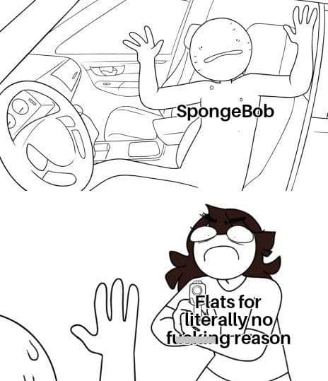 meme SpongeBob tentang dualitas