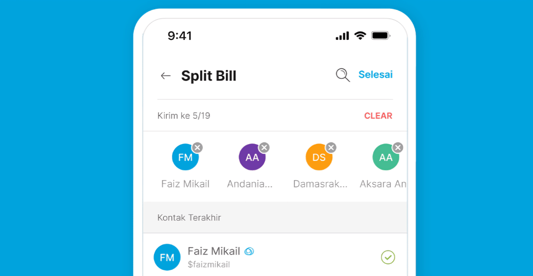 Cara Split Bill di Aplikasi Jenius, Gak Perlu Hitung Manual
