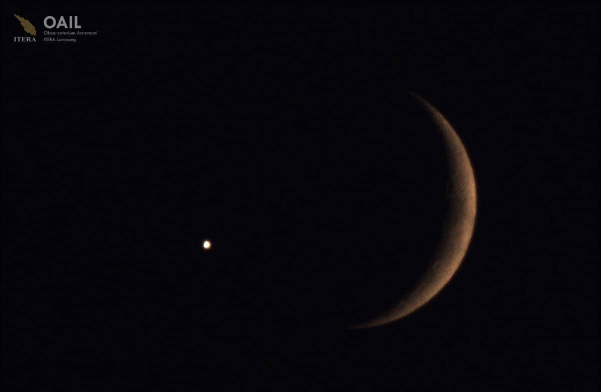 Langka! Fenomena Venus Menghilang di Balik Bulan Diamati dari Lampung
