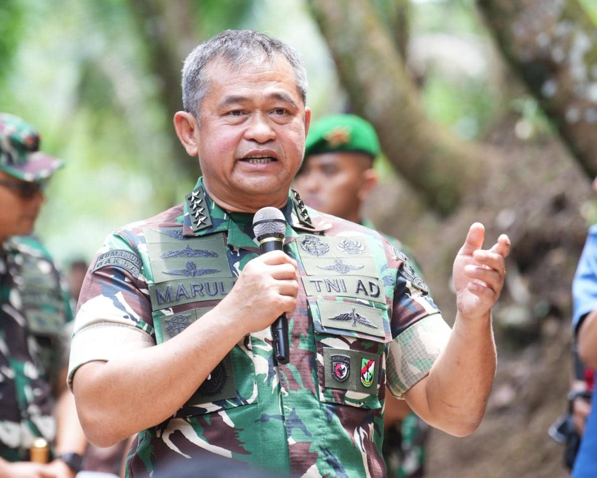 Maruli Simanjuntak, KSAD, jembatan gantung