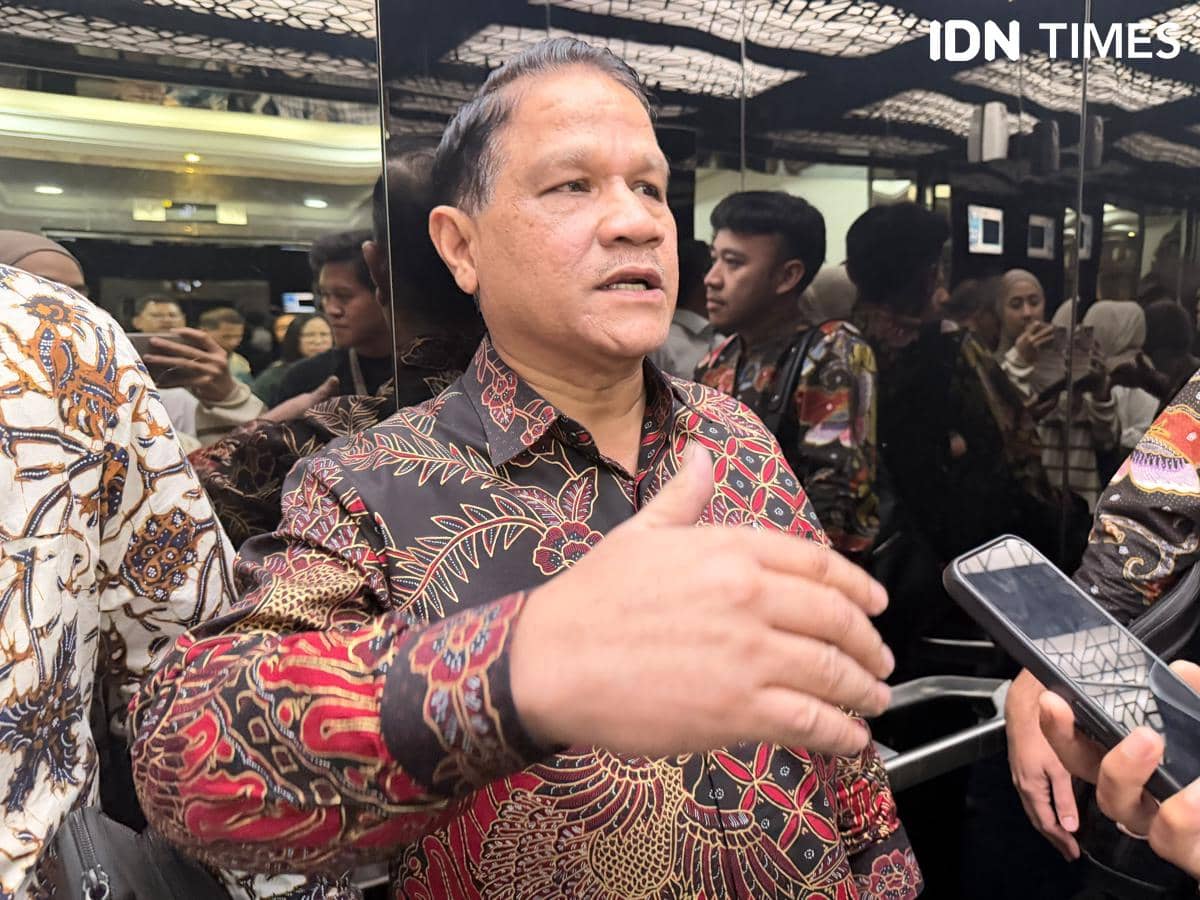Direktur Utama PT Adhi Karya (Persero) Tbk (ADHI), Moeharmein Zein Chaniago. (IDN Times/Vadhia Lidyana)