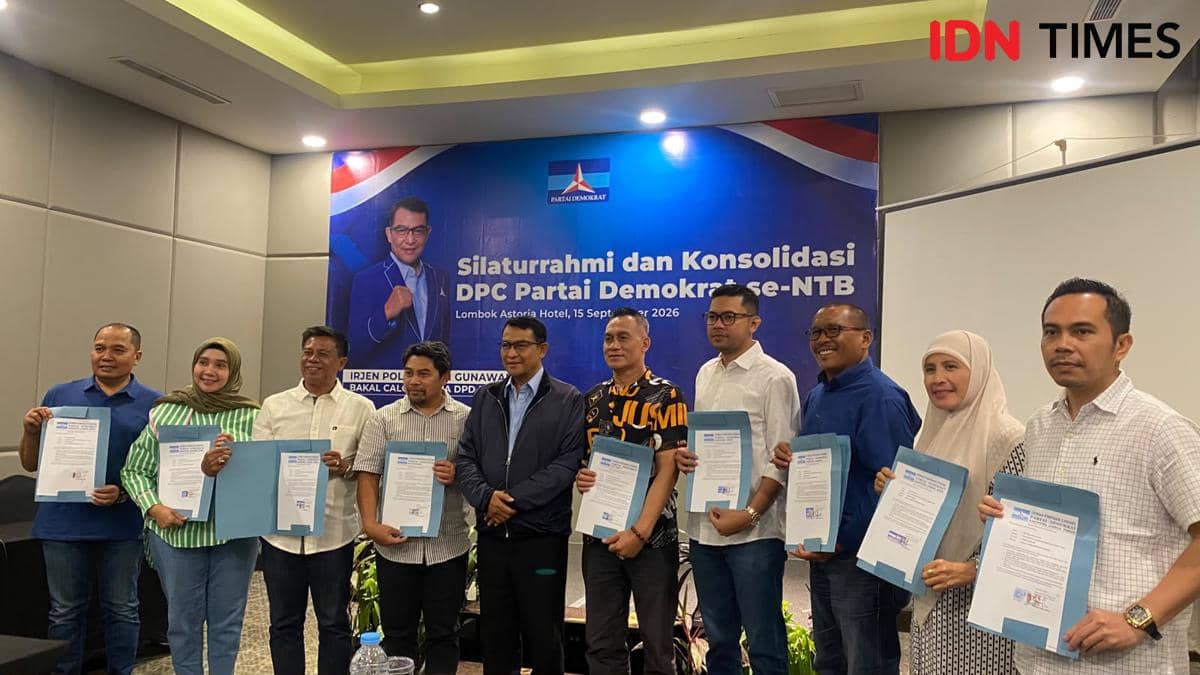 Eks Kapolda Hadi Gunawan Didukung 10 DPC untuk Pimpin Demokrat NTB