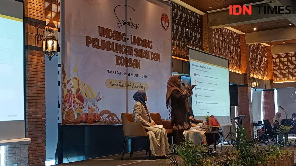 Anggota Komisi XIII DPR RI Meity Rahmatia menyampaikan materi dalam Sosialisasi UU Pelindungan Saksi dan Korban serta Pelatihan Sahabat Saks