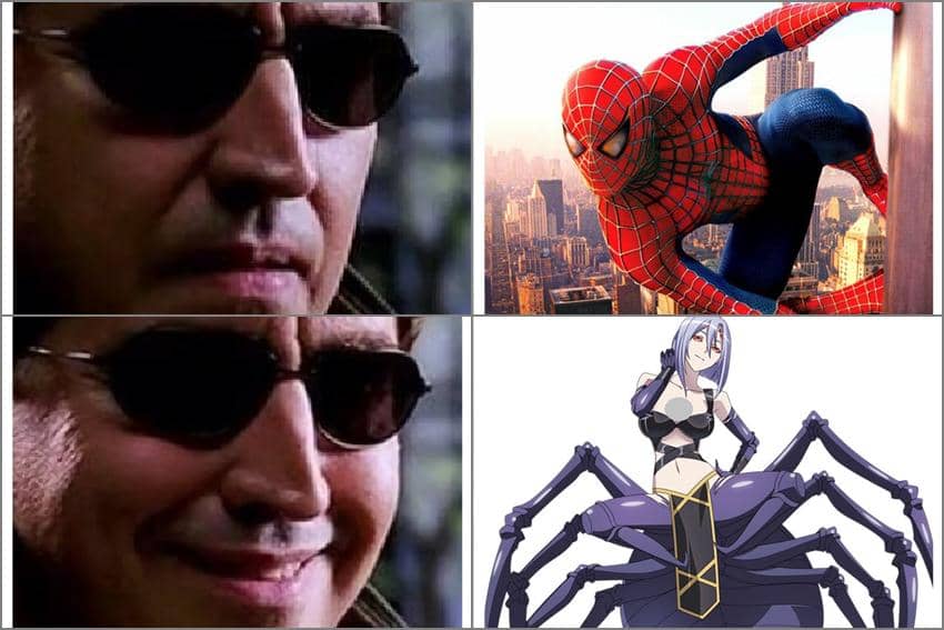 8 Meme Anime tentang Cewek Laba-laba, Malah Jadi Calon waifu