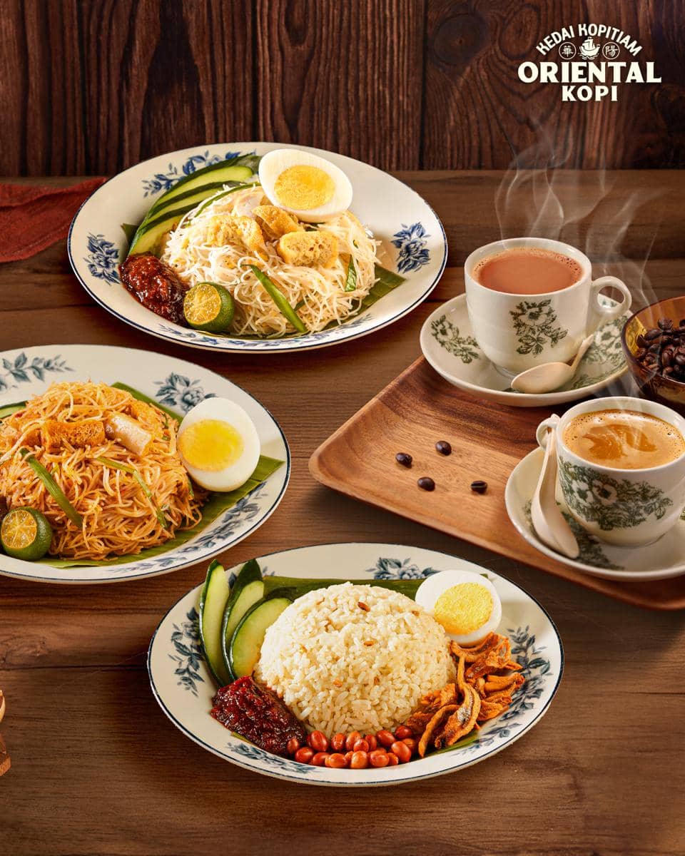 beragam hidangan di Oriental Kopi 