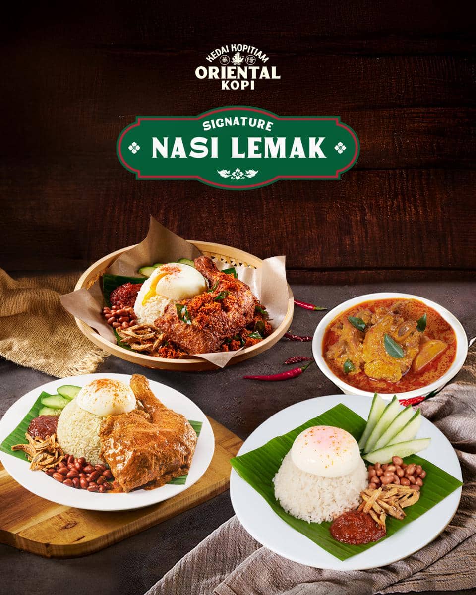 sajian Nasi Lemak Oriental Kopi 
