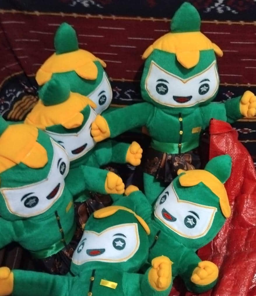 mtq, maskot mtq, boneka saqur