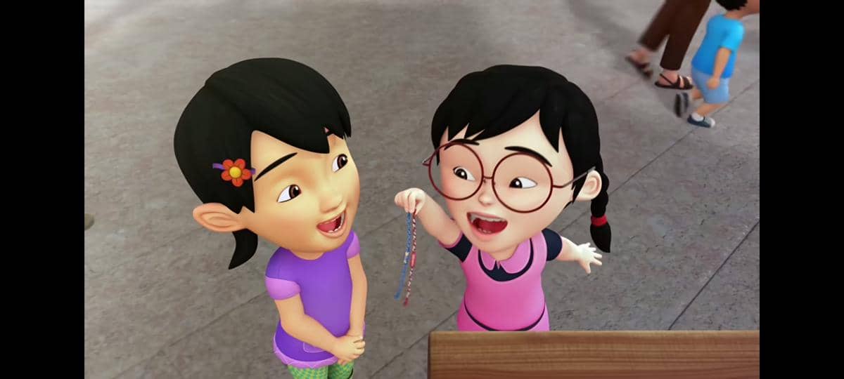 cuplikan serial Upin & Ipin