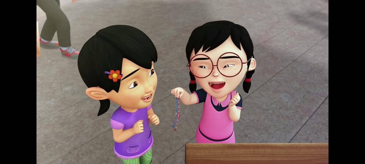 cuplikan serial Upin & Ipin