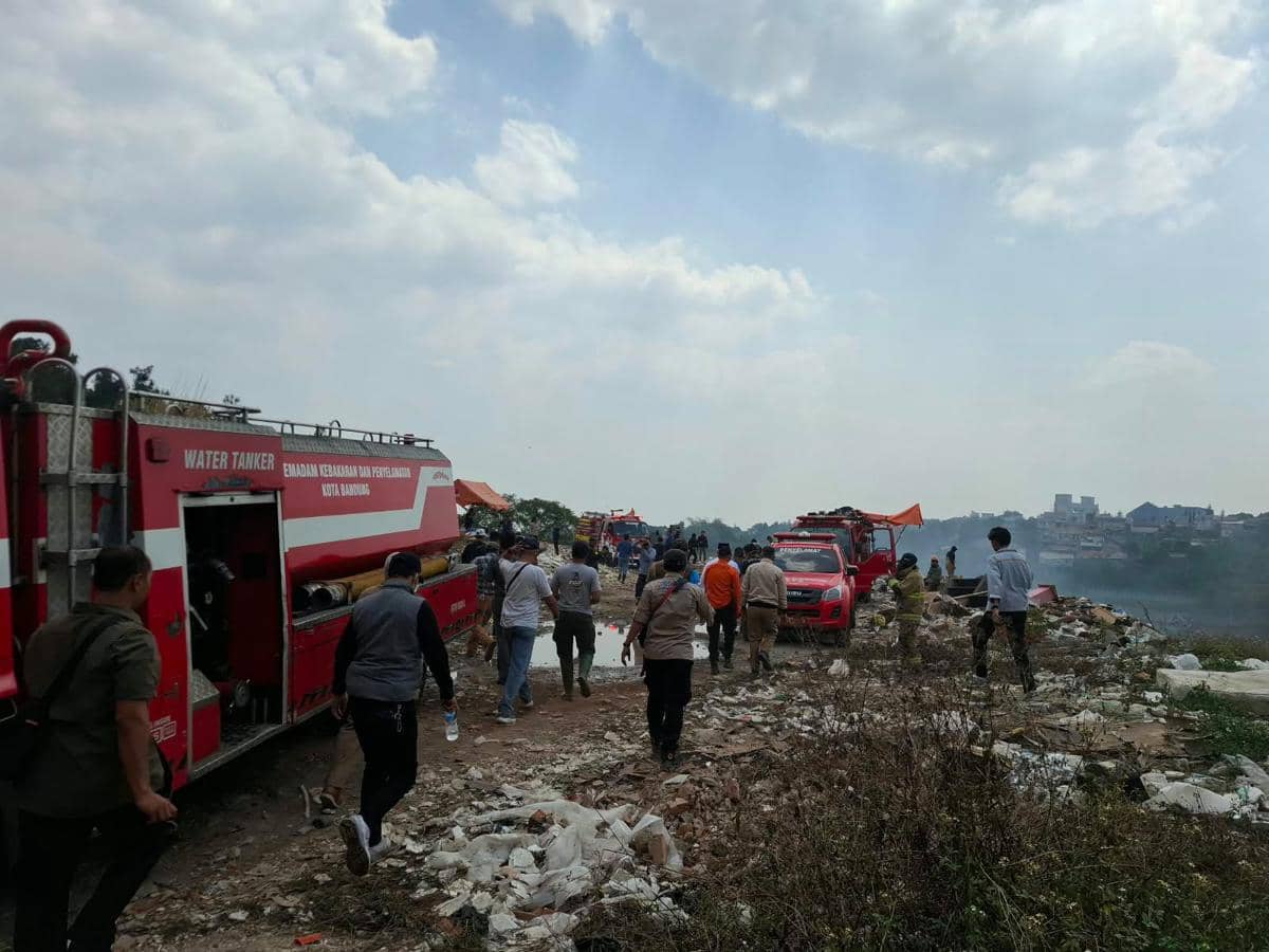 Diduga Jadi TPS Ilegal, Lahan Terbakar di Ciumbuleuit akan Ditutup