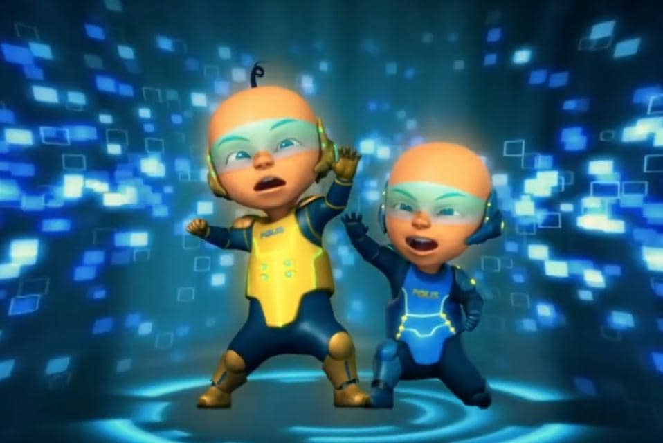 7 Dimensi Imajinatif yang Pernah Dijelajahi Upin & Ipin