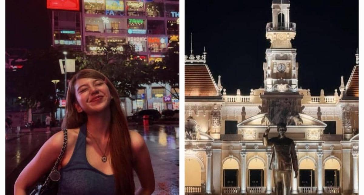 Ghea Indrawari Liburan di Ho Chi Minh, Vietnam