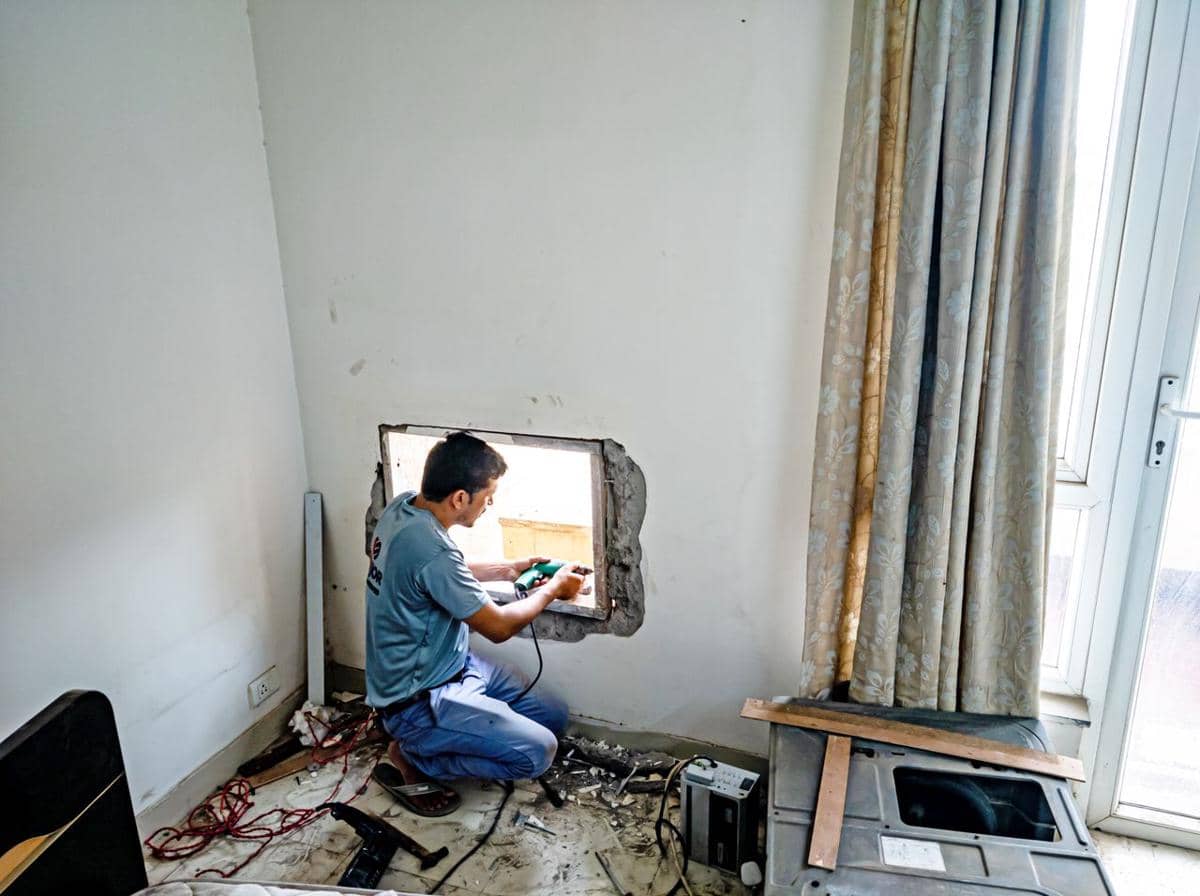 tukang bekerja