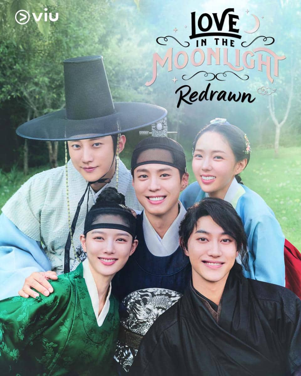 poster variety show Love in the Moonlight: Redrawn (instagram.com/viu_th)