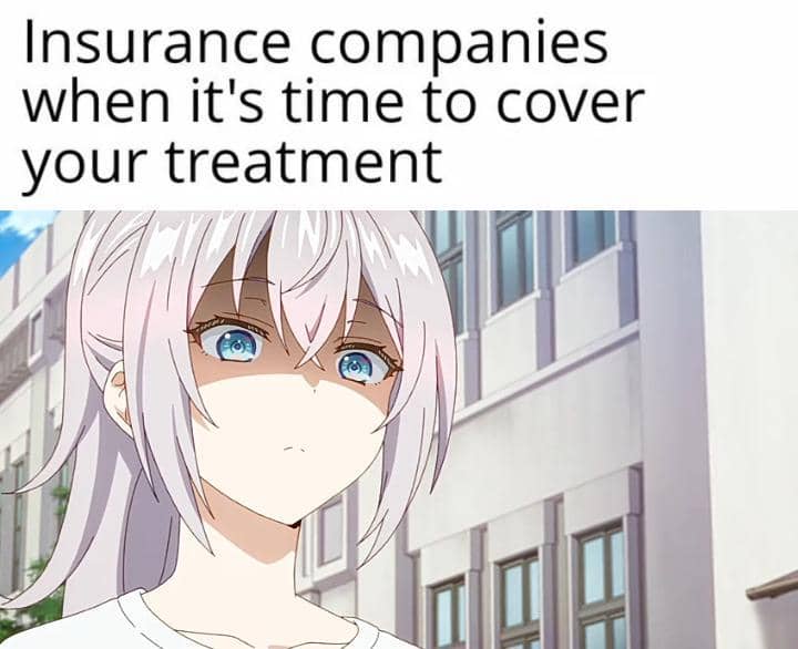 Meme anime tentang perusahaan dengan adegan karakter dan teks humor, diunggah oleh pengguna Reddit Holofan4life.