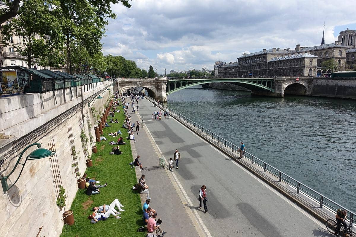 ilustrasi Parc Rives de Seine