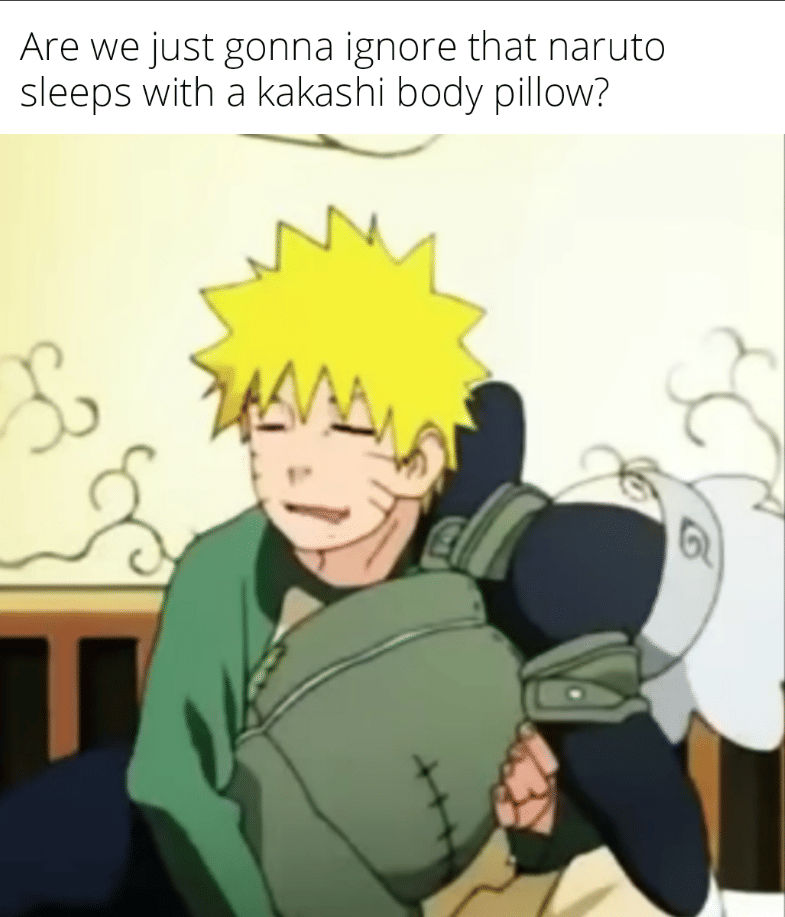 meme Naruto tentang tidur