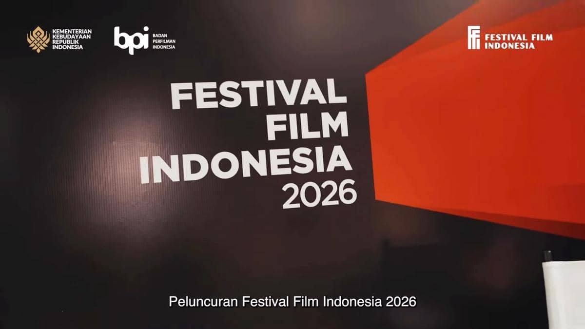 Visual promosi Festival Film Indonesia 2026 yang dibagikan melalui akun Instagram Festival Film Indonesia.