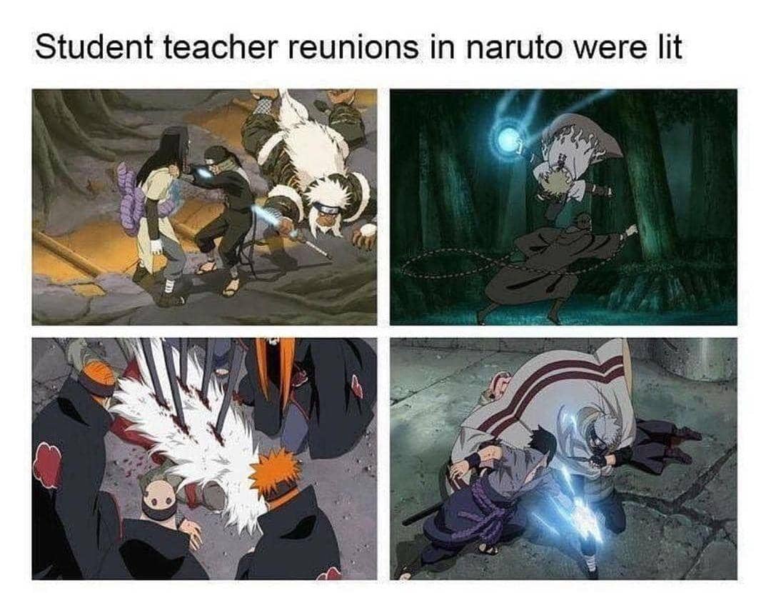 meme Naruto tentang murid