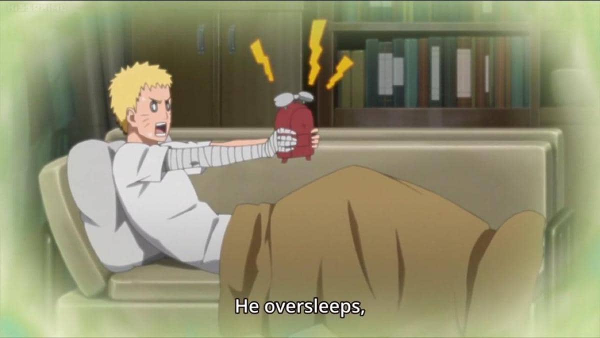 meme Naruto tentang tidur