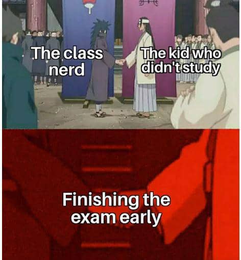 meme Naruto tentang kelas