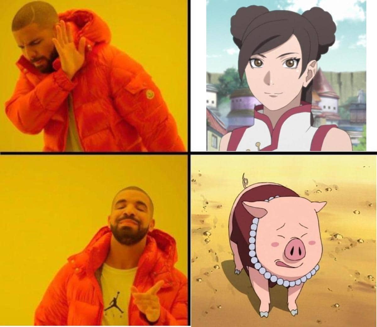 meme Naruto tentang Tonton