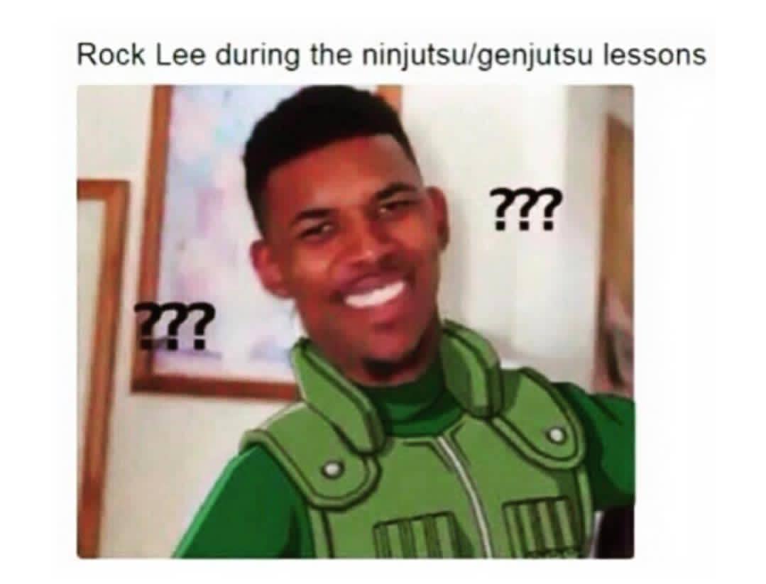 meme Naruto tentang kelas