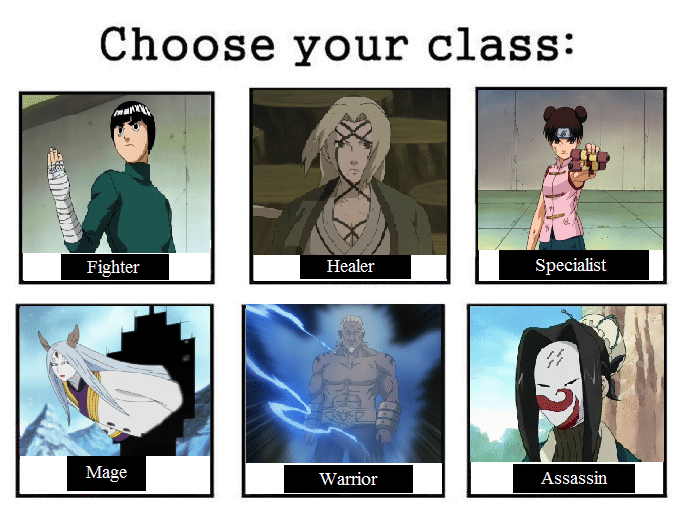 meme Naruto tentang kelas