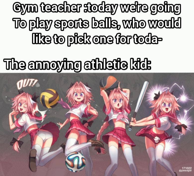 Meme bergaya anime tentang tongkat baseball yang dikaitkan dengan akun Reddit pengguna kazakimelody di internet.