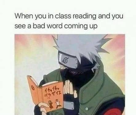 meme Naruto tentang kelas