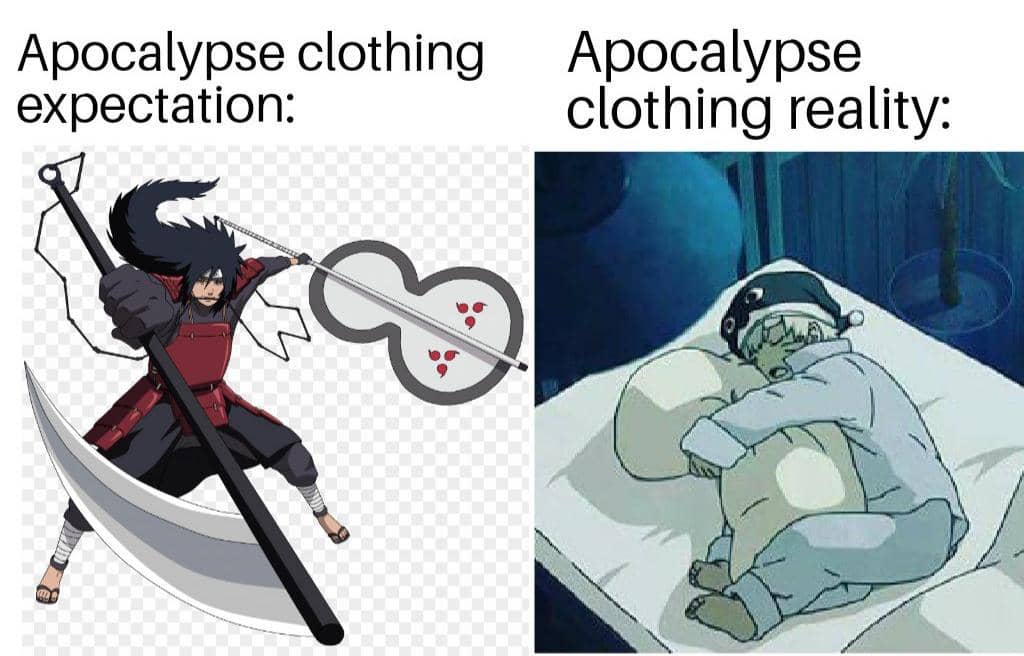meme Naruto tentang tidur