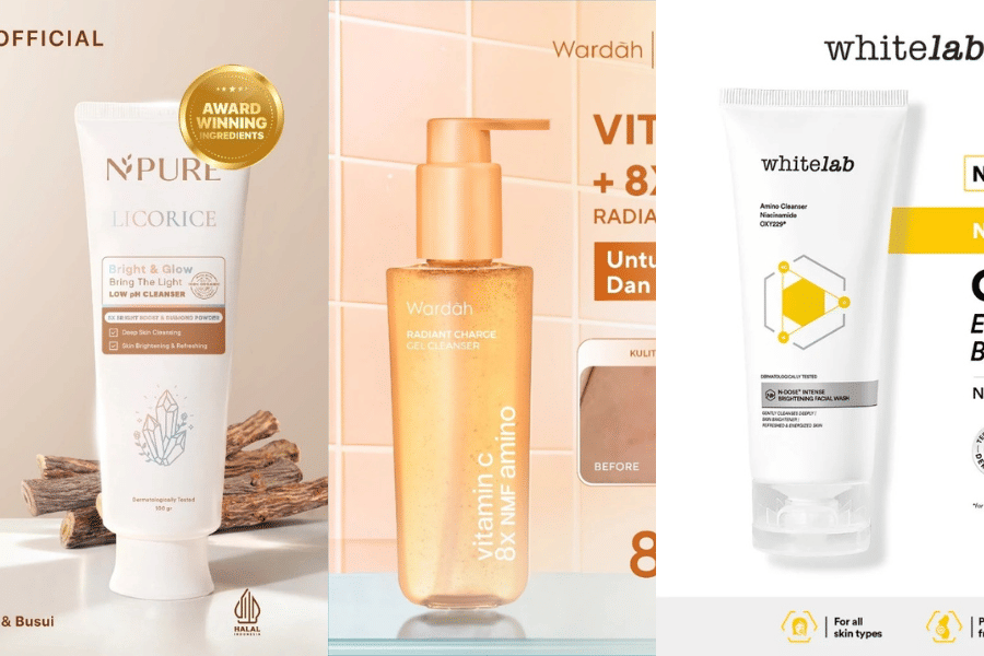 Face Wash untuk Cerahkan Wajah secara Instan, Hempas Kulit Kusam!