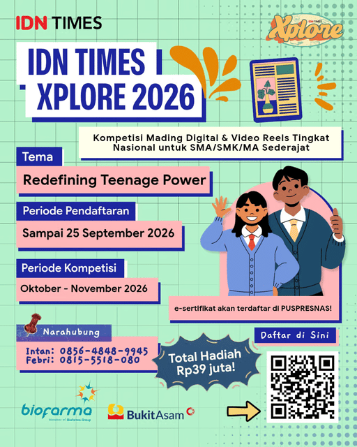 Daftar Hadiah IDN Times Xplore 2026, Total Mencapai Rp39 Juta