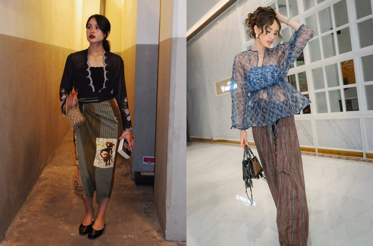 Adu gaya Maudy Ayunda Vs. Cinta Laura