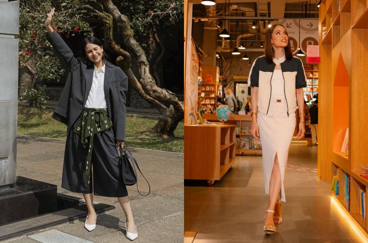 10 Adu Gaya Maudy Ayunda Vs. Cinta Laura, Dua Ikon Peduli Pendidikan!