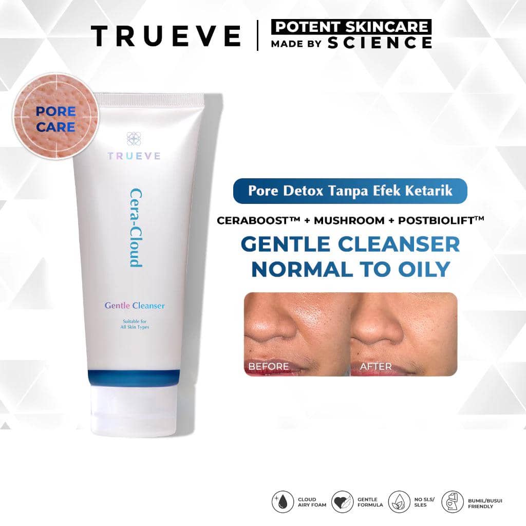 TRUEVE Cera-Cloud Facial Cleanser