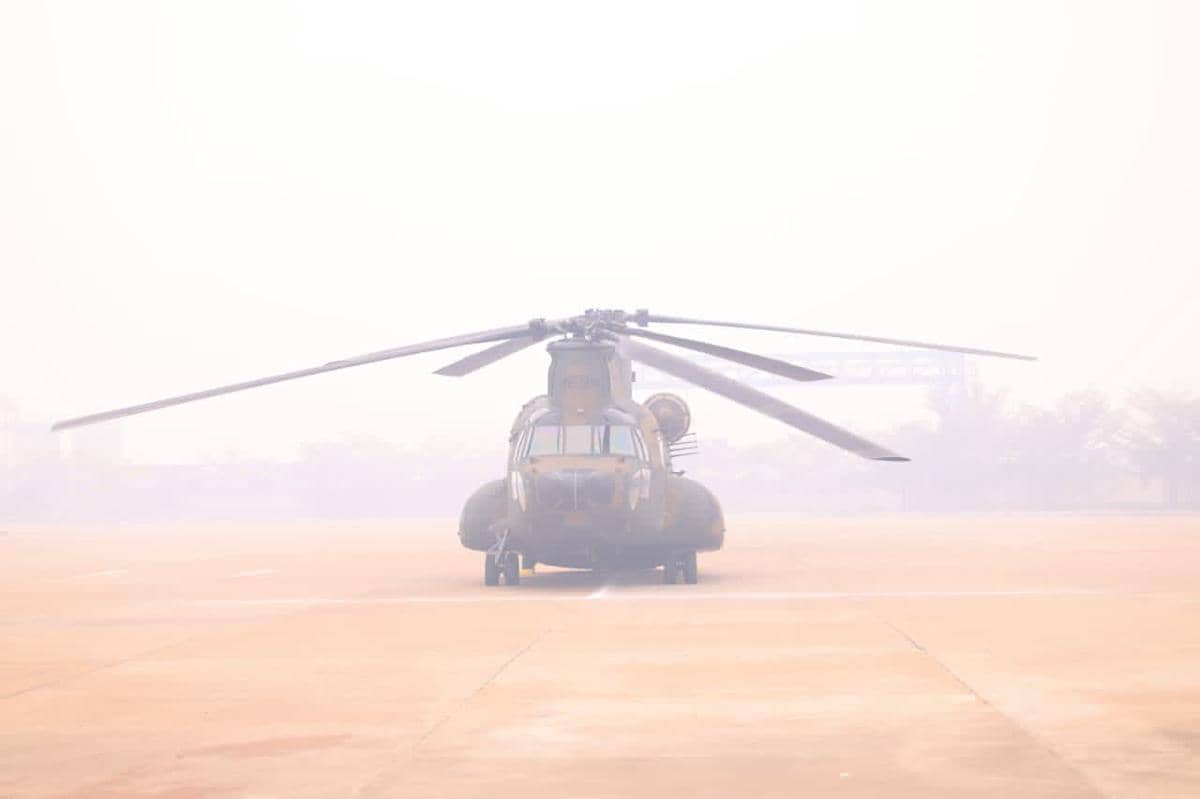 Helikopter Chinook, Sjafrie Sjamsoeddin