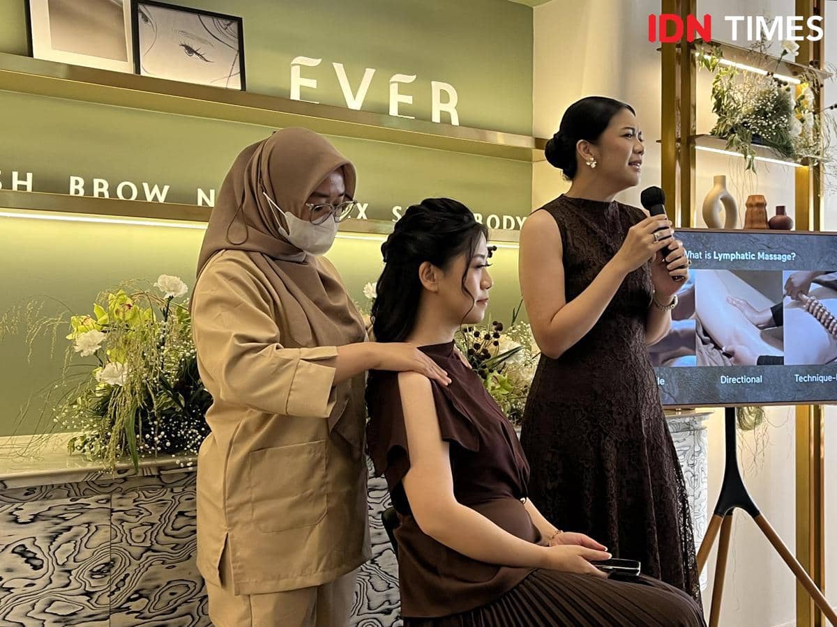 Grand opening EVER di EVER House Darmawangsa, Jakarta Selatan, pada Kamis (15/9/2026) (IDN Times/Nisa Zarawaki)