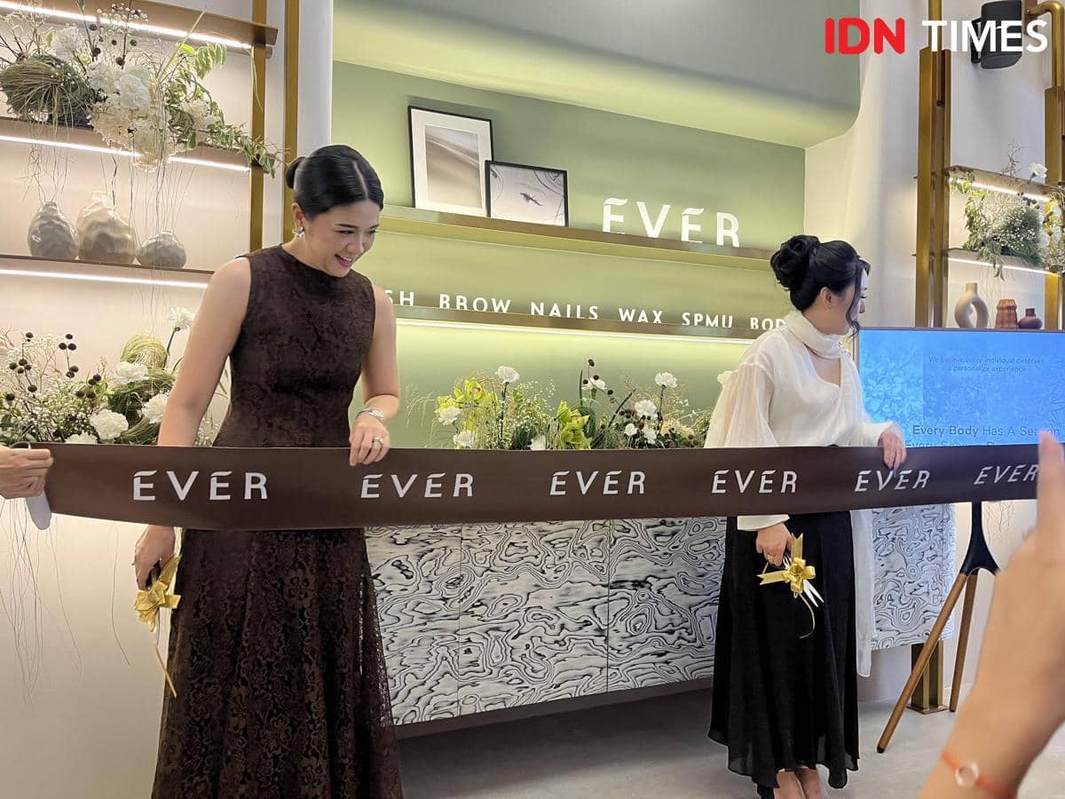 Grand opening EVER di EVER House Darmawangsa, Jakarta Selatan, pada Kamis (15/9/2026) (IDN Times/Nisa Zarawaki)