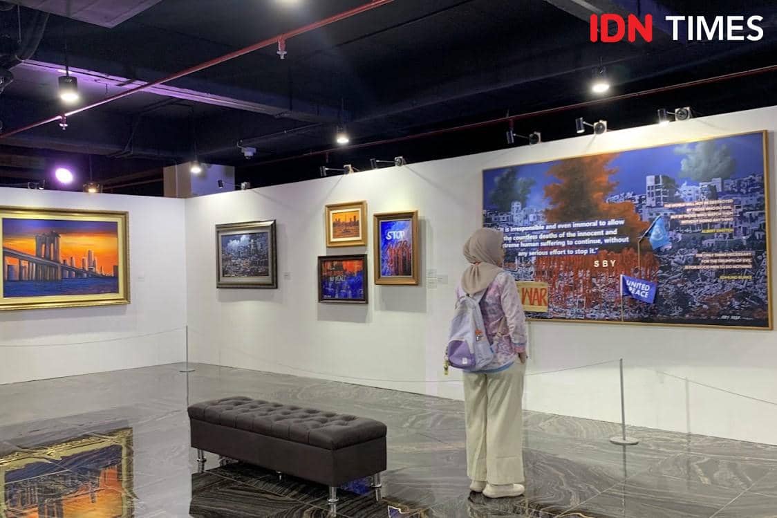 Potret Pameran Lukisan Tunggal SBY di Voza Tower Surabaya pada 16-29 September 2026