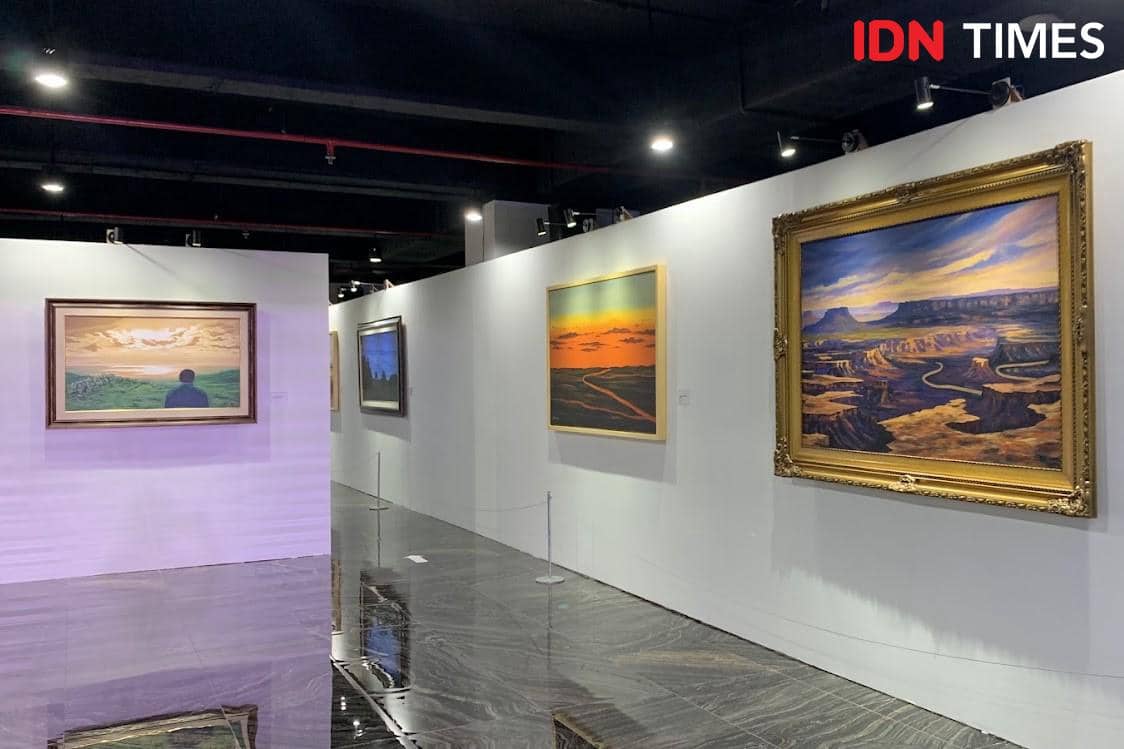 Potret Pameran Lukisan Tunggal SBY di Voza Tower Surabaya pada 16-29 September 2026