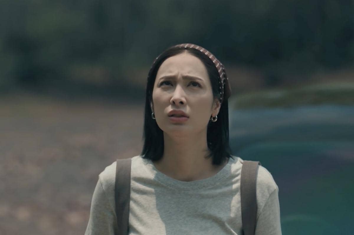 Cuplikan adegan drama Cycle of Sin produksi TrueVisions, menampilkan para pemeran dalam suasana yang tegang.