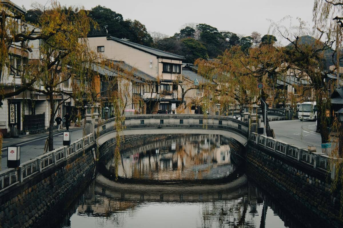 ilustrasi Kinosaki Onsen, Jepang