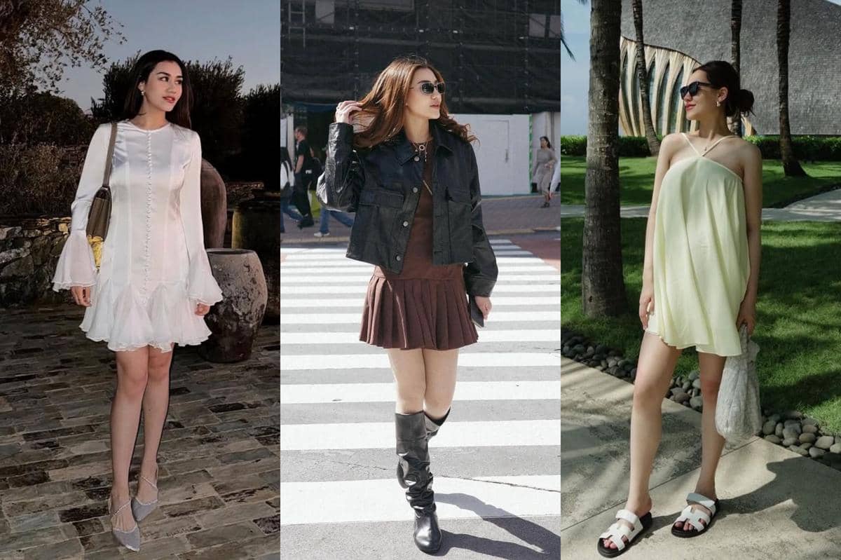 7 Referensi Outfit Pakai Mini Dress ala Aaliyah Massaid, Stunning!